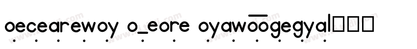Touch my heart字体转换